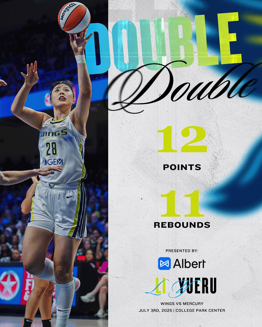 华体会体育官网-李月汝WNBA赛季高光:转战飞翼焕发新生,对阵狂热独得20分